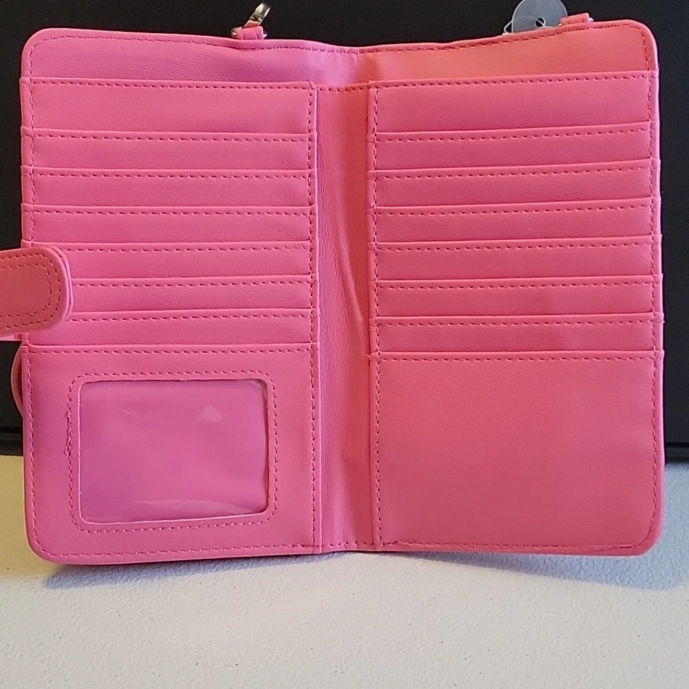 No Boundaries Vibrant Pink Phone Crossbody Case